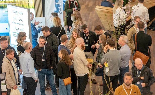 Netværksbar på BG:Vest, Building Green i Aarhus